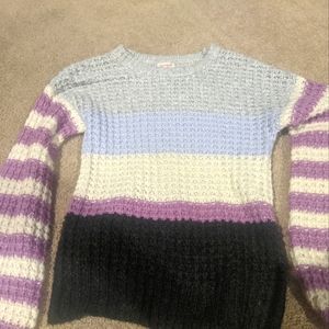 Girl's Multi-Color Sweater - size 10-12